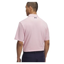 Under Armour Performance 3.0 pánské polo, prime pink