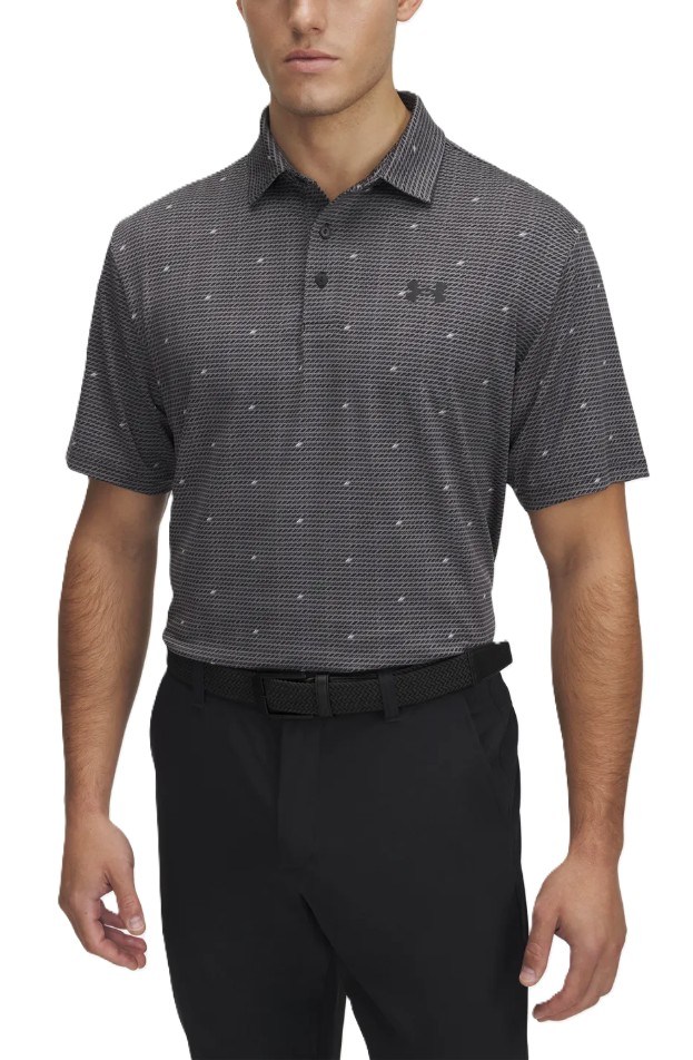 Under Armour Playoff 3.0 Printed pánské polo, castlerock