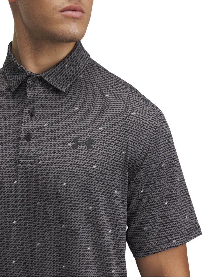 Under Armour Playoff 3.0 Printed pánské polo, castlerock