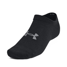 Under Armour Essential No Show unisex ponožky, 6párů, černé