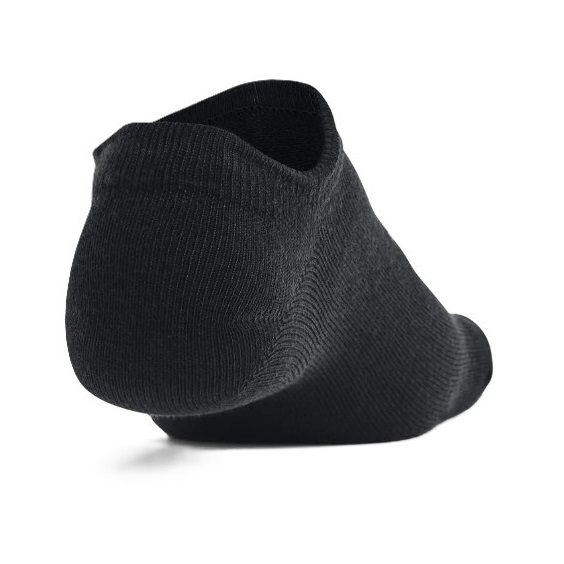Under Armour Essential No Show unisex ponožky, 6párů, černé