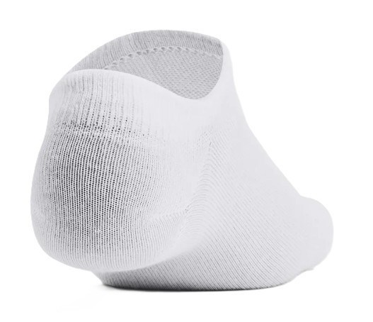 Under Armour Essential No Show unisex ponožky, 6párů, bílé
