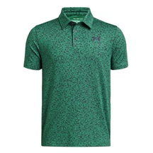 Under Armour Playoff Printed dětské polo, zelené