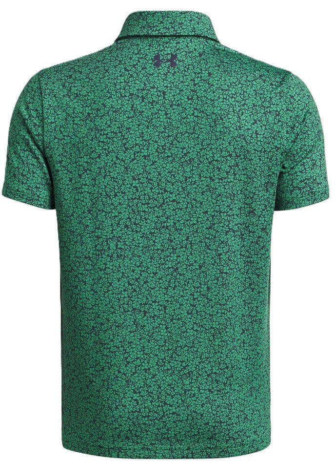 Under Armour Playoff Printed dětské polo, zelené
