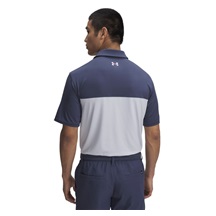Under Armour T2G Color Block pánské polo, modro/šedé