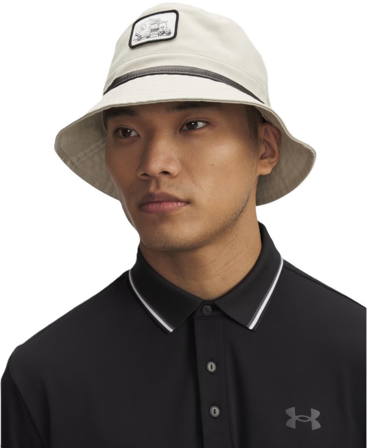 Under Armour Unisex Driver golfový klobouk, khaki base/black