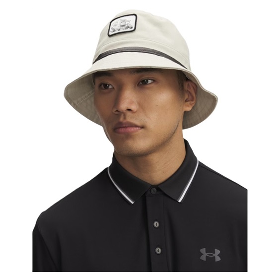 Under Armour Unisex Driver golfový klobouk, khaki base/black