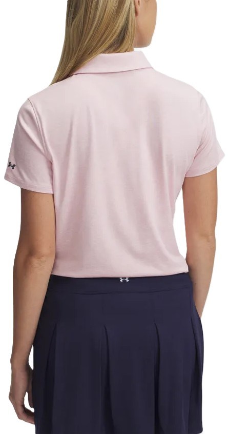 Under Armour Playoff SS dámské polo, růžové
