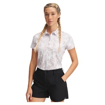 Under Armour Playoff 3.0 Printed dámské polo, bílo/šedé