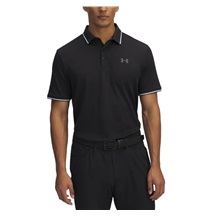Under Armour Playoff 3.0 Rib pánské polo, černé
