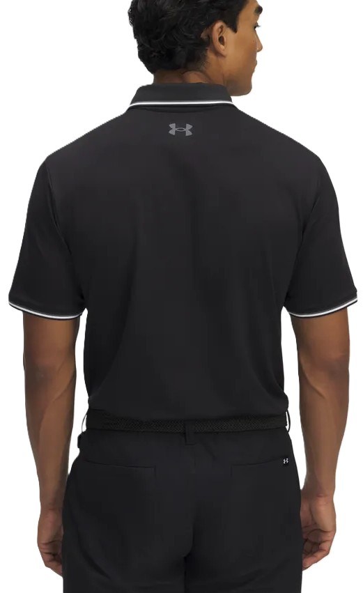 Under Armour Playoff 3.0 Rib pánské polo, černé
