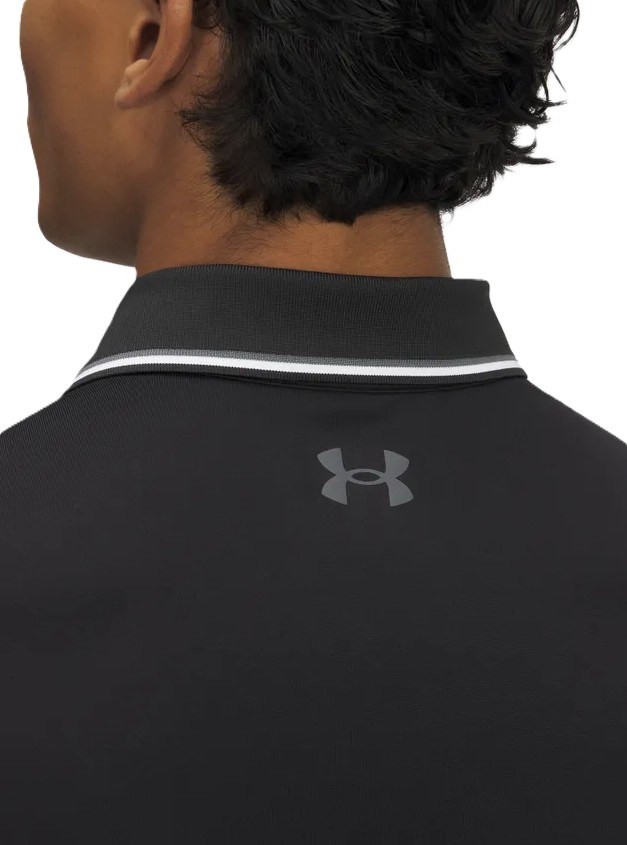 Under Armour Playoff 3.0 Rib pánské polo, černé