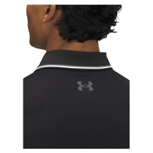 Under Armour Playoff 3.0 Rib pánské polo, černé