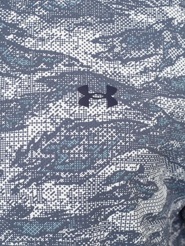 Under Armour Drive Chill Printed pánské polo, šedé