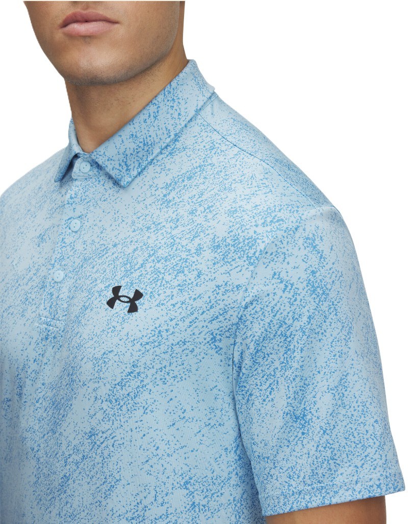Under Armour Drive Jacquard pánské polo, stream