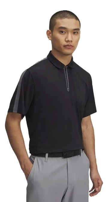 Under Armour Drive Zip pánské polo, černé