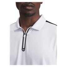 Under Armour Drive Zip pánské polo, bílé