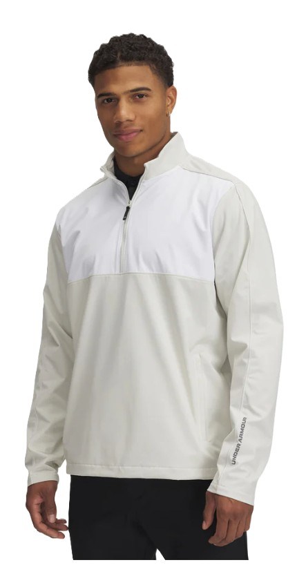 Under Armour Drive Wind Half Zip pánská bunda, bílá