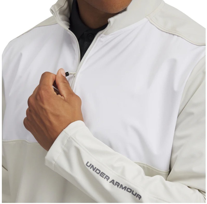 Under Armour Drive Wind Half Zip pánská bunda, bílá