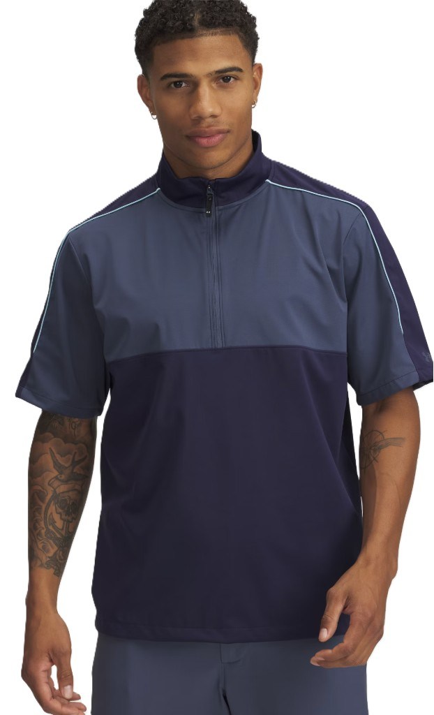 Under Armour Drive Wind Short Sleeve pánská bunda, modrá