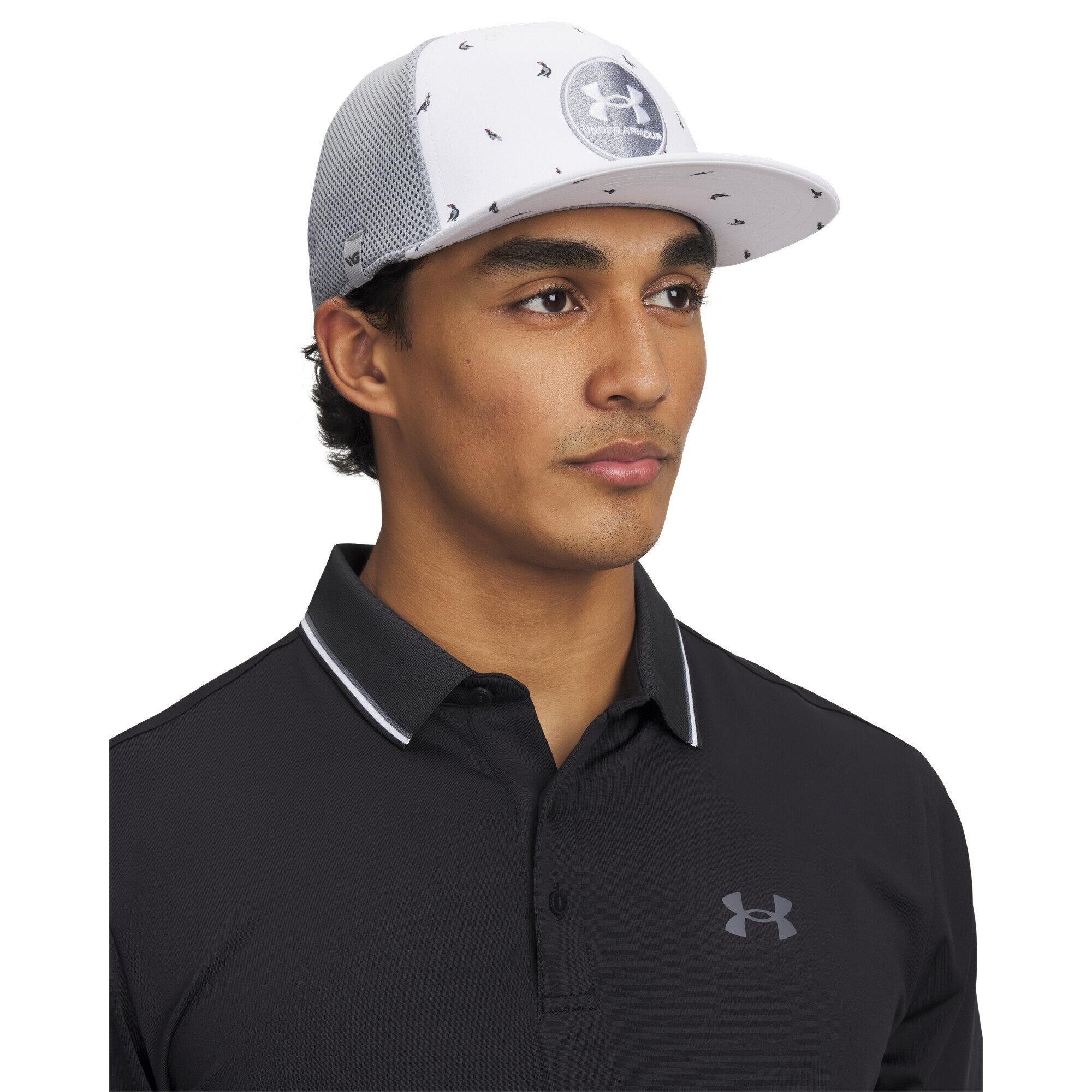 Under Armour Iso-Chill Drive Low STR pánská kšiltovka, bílá