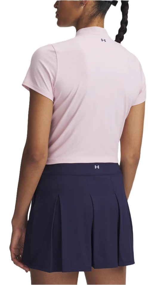 Under Armour Drive Chill SS dámské polo, růžové