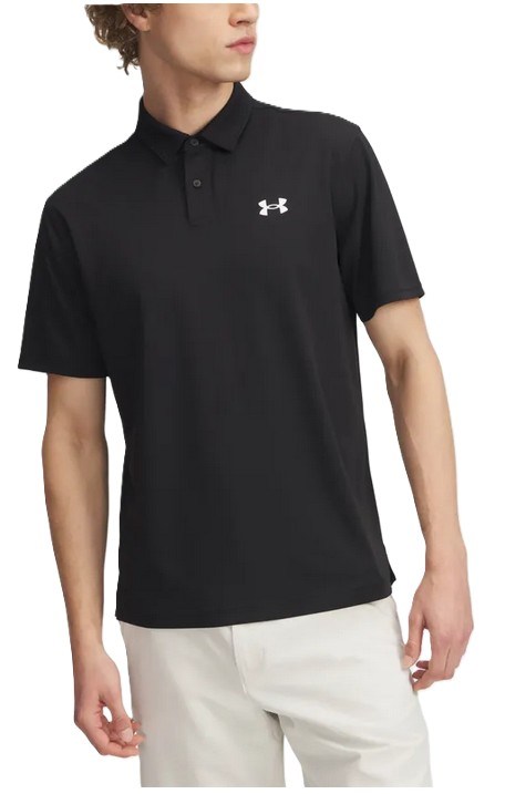 Under Armour T2G Pique pánské polo, černé