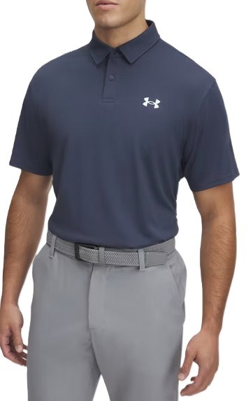 Under Armour T2G Pique pánské polo, modro/šedé