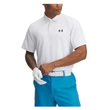 Under Armour T2G Pique pánské polo, bílé