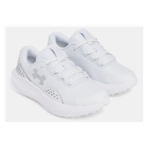 Under Armour Surge Golf dámské golfové boty, distant gray/white/metallic silver