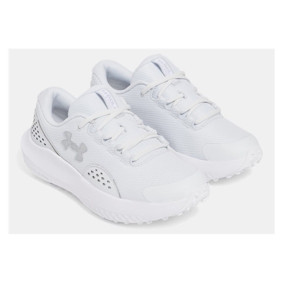 Under Armour Surge Golf dámské golfové boty, distant gray/white/metallic silver