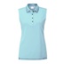 Ping Solene sleeveless dámské polo bez rukávů, modré