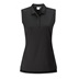 Ping Solene sleeveless dámské polo bez rukávů, černé