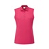 Ping Solene sleeveless dámské polo bez rukávů, růžové
