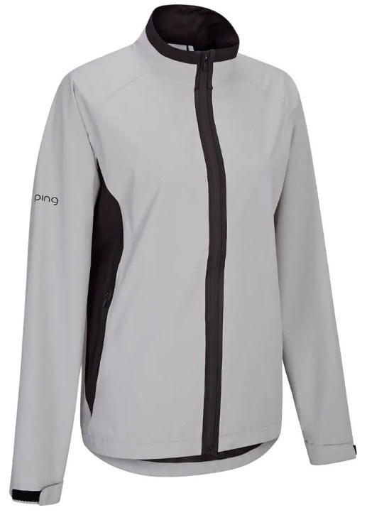 Ping Stevie waterproof dámská bunda, šedočerná