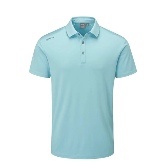 Ping Lindum pánské polo, sky blue