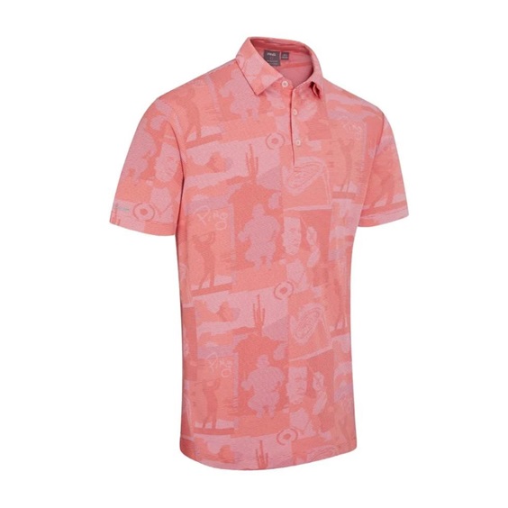 PING Legacy pánské polo, multi dubarry