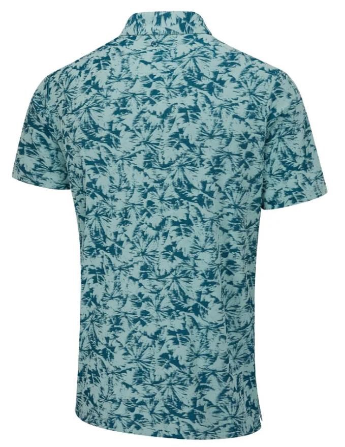 PING Diego pánské polo, misty green multi