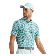 PING Diego pánské polo, misty green multi