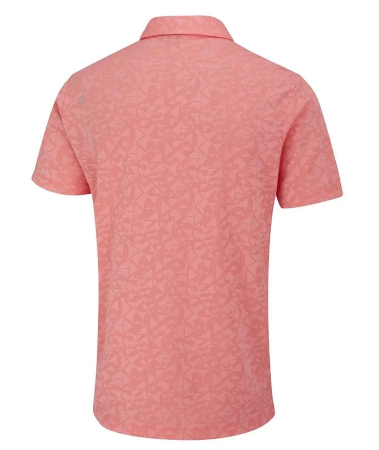 PING Geo Camo pánské polo, desert flower