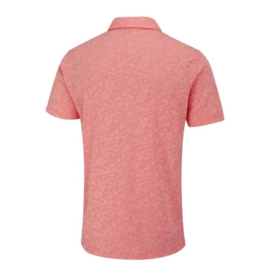 PING Geo Camo pánské polo, desert flower