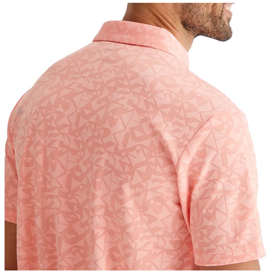 PING Geo Camo pánské polo, desert flower