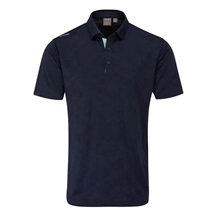 Ping Kenan Textured pánské polo, tmavě modré
