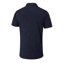 Ping Kenan Textured pánské polo, tmavě modré