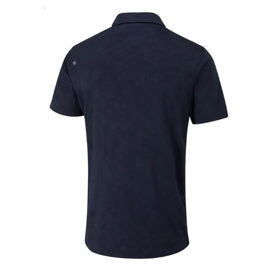 Ping Kenan Textured pánské polo, tmavě modré