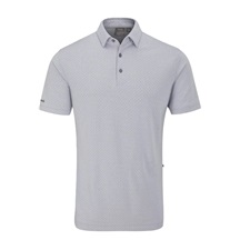 Ping Hershel męskie polo, silver multi