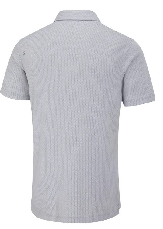 Ping Hershel męskie polo, silver multi