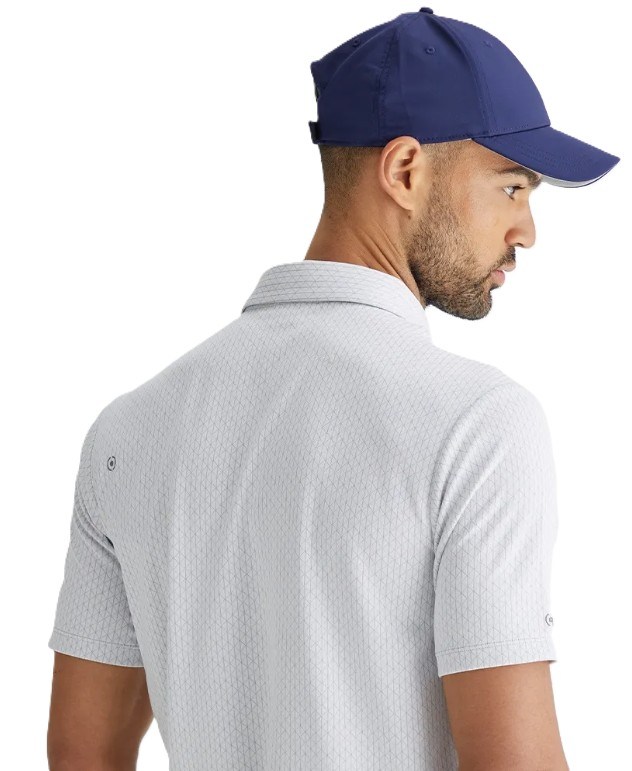 Ping Hershel męskie polo, silver multi