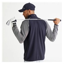 Ping Strio Performance Midlayer pánská mikina, černo/bílá