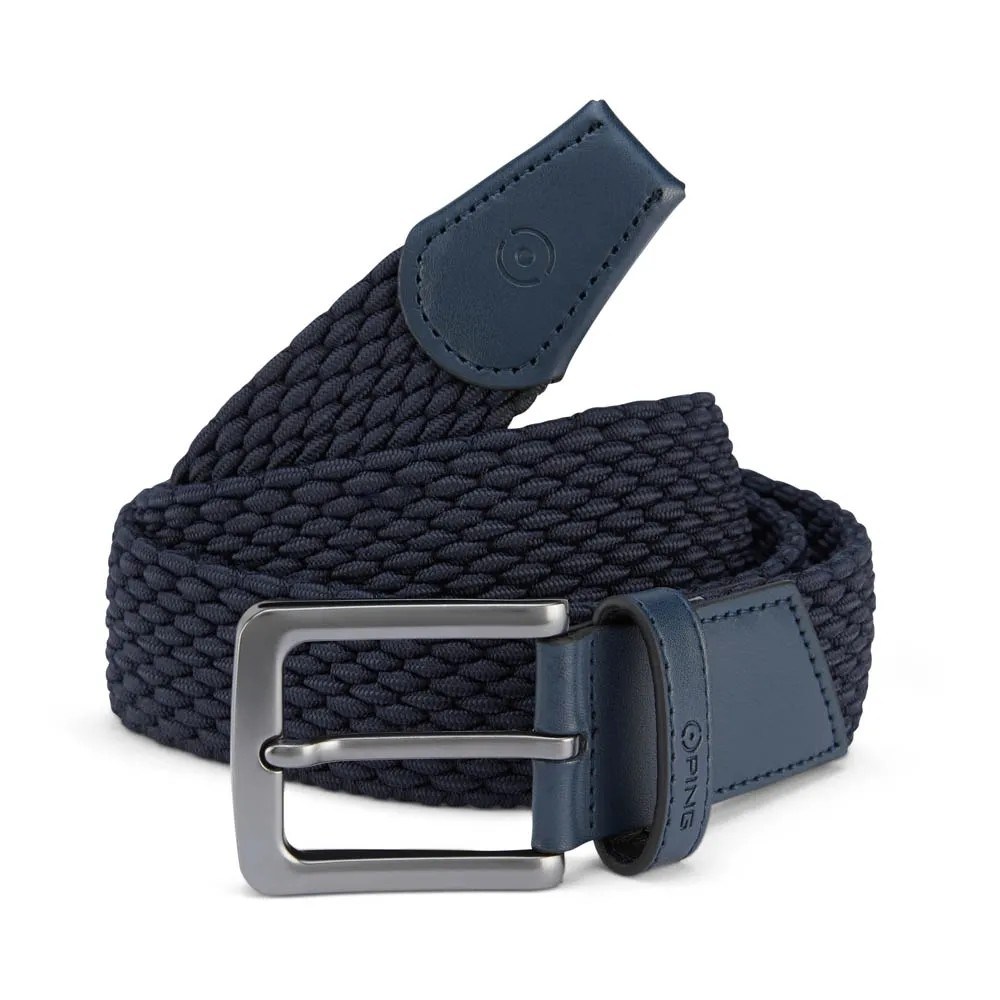 Ping Stretch Webbing pánský opasek, tmavě modrý